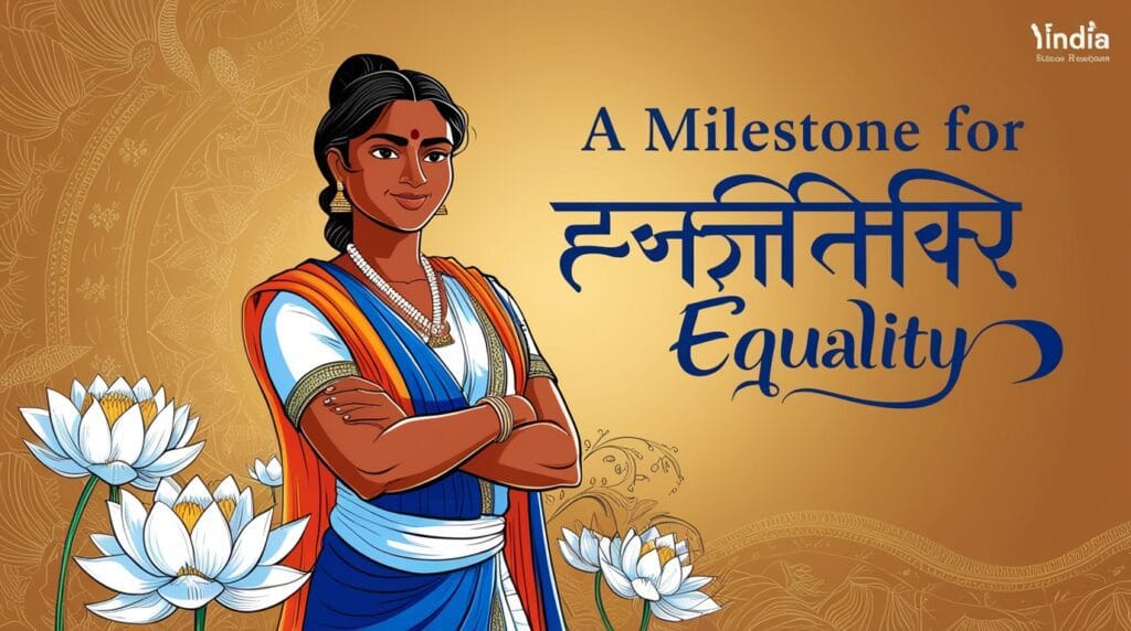 india's women's reservation bill: a milestone for gender equality?